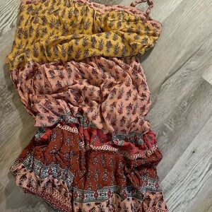 Knox Rose Yellow and Pink Floral Dress